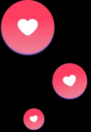 circle-pink-heart-white-three